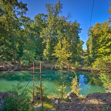 The Treehouse Cabin Creekside Home With Hot Tub! Summerville Luaran gambar
