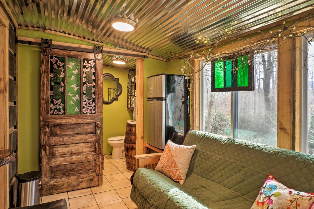The Treehouse Cabin Creekside Home With Hot Tub! Summerville Luaran gambar